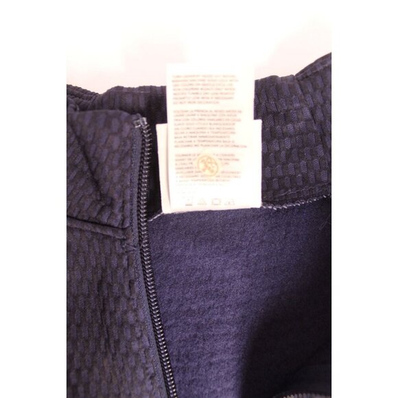 SEATTLE KRAKEN NHL 1/4 ZIP BLUE LONG SLEEVE Pullover STITCHED LOGO MEN'S M NWOT - Picture 5 of 13